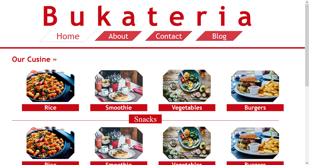 An image of a fictional site named Bukateria
